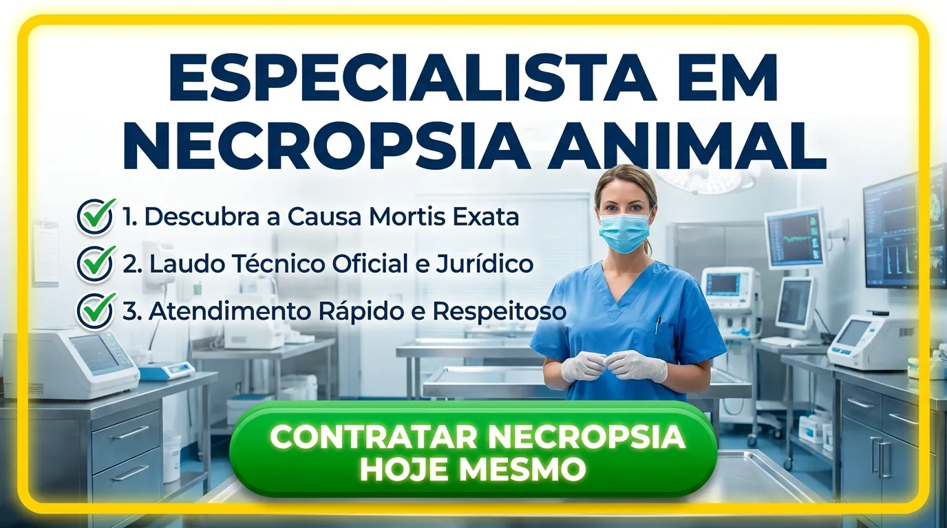 Especialista em Necropsia Animal — Necropsia de Pet