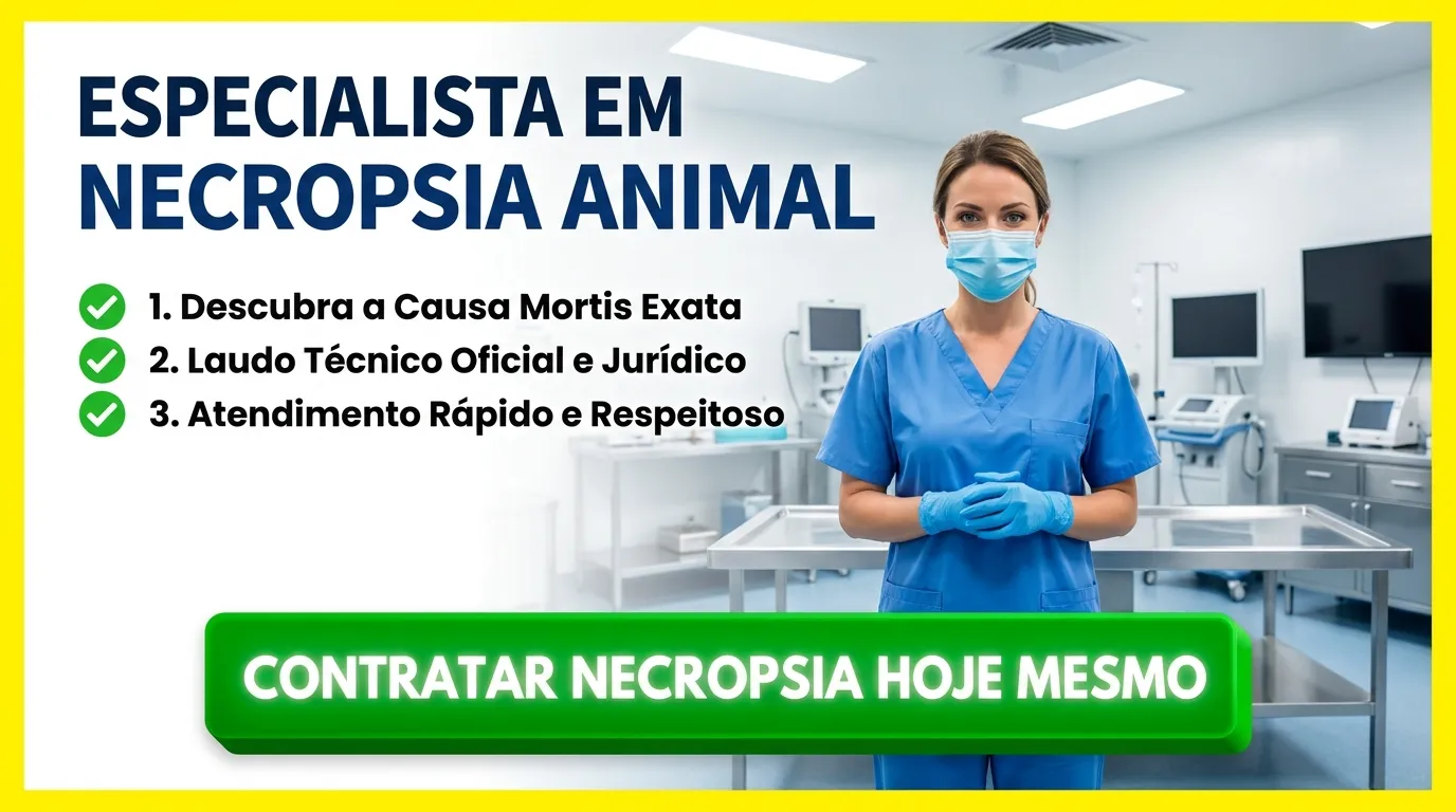 Especialista em Necropsia Animal — Necropsia de Pet